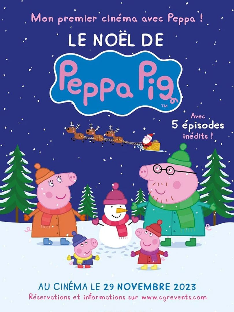 Affiche du film Le Noël de Peppa Pig