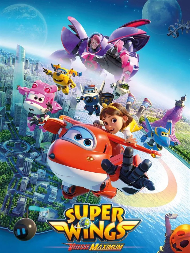 Affiche du film Super wings, vitesse maximum