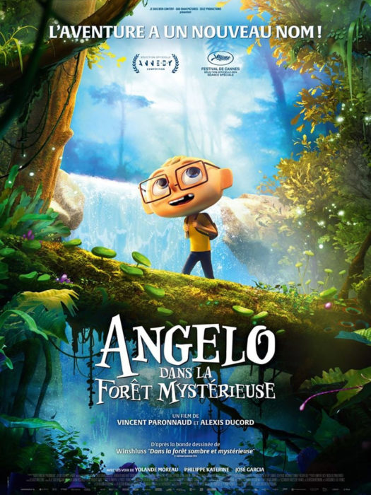 Affiche du film Angelo dans la forêt mystérieuse